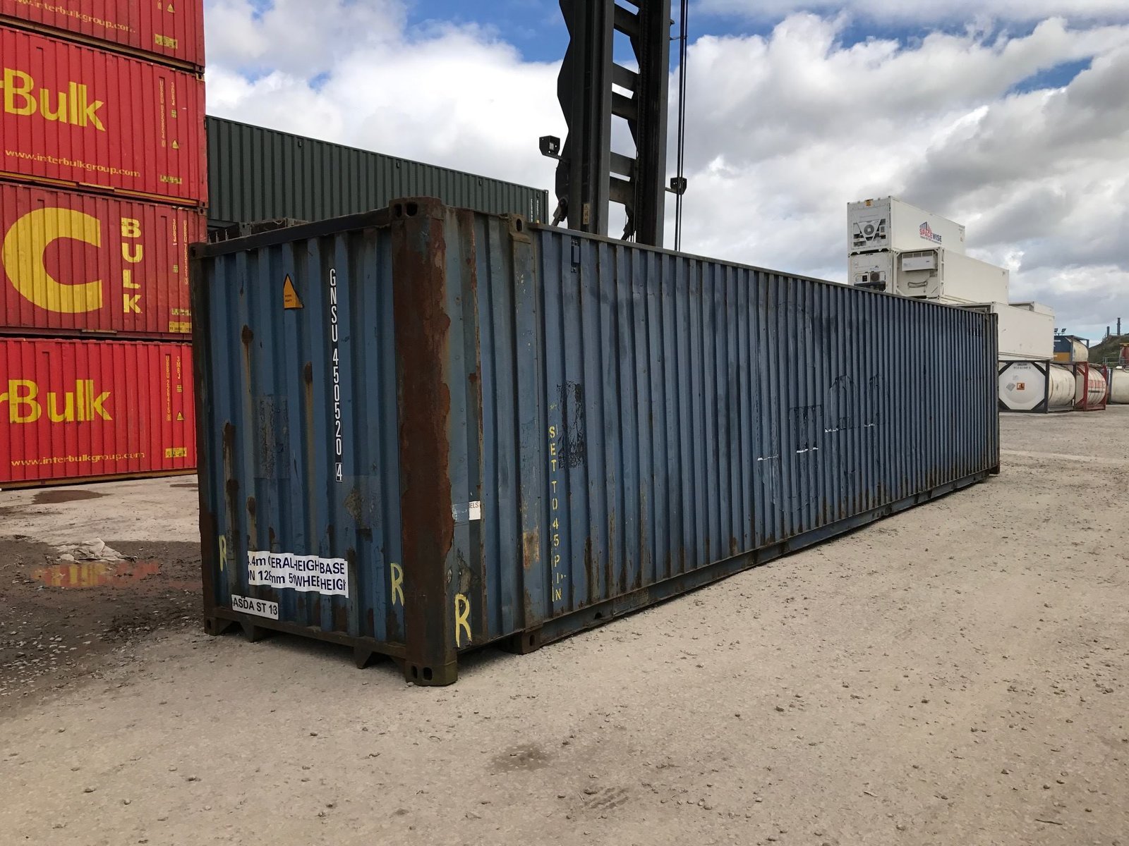 45ft used shipping containers – heavy duty & affordable