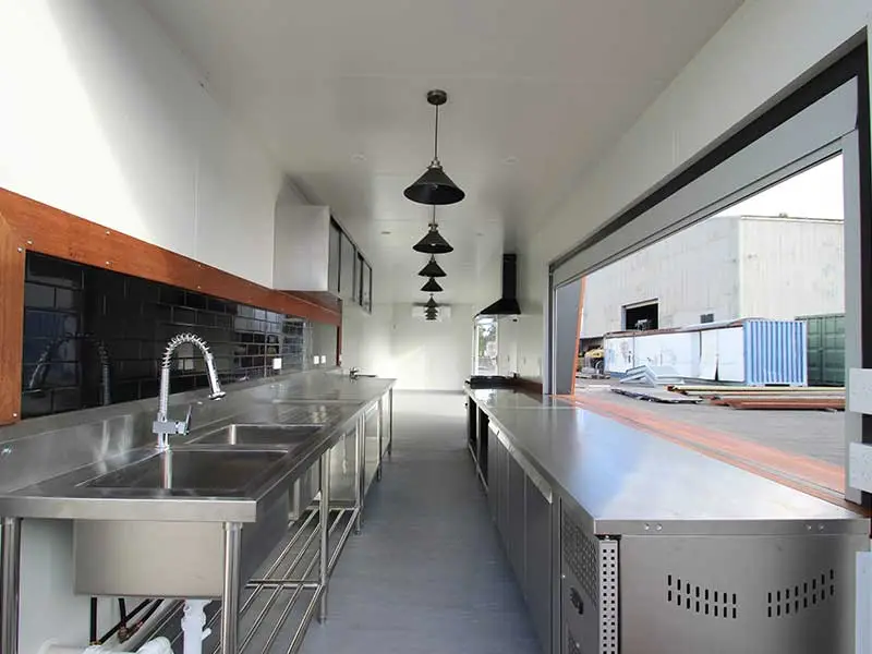 shipping container cafes