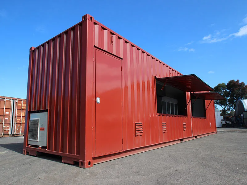 shipping container kitchens