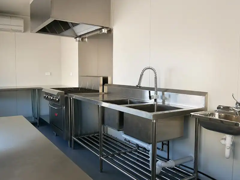 shipping container kitchens