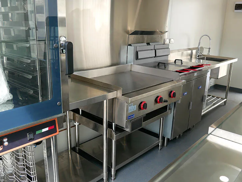 shipping container kitchens