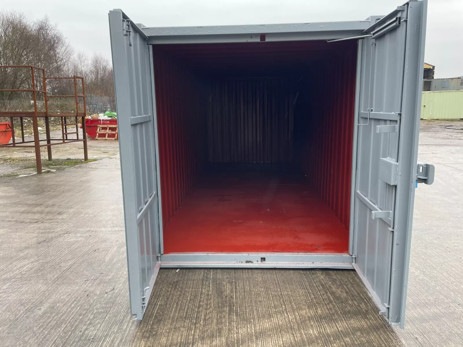 21x8 ft container office and store stack