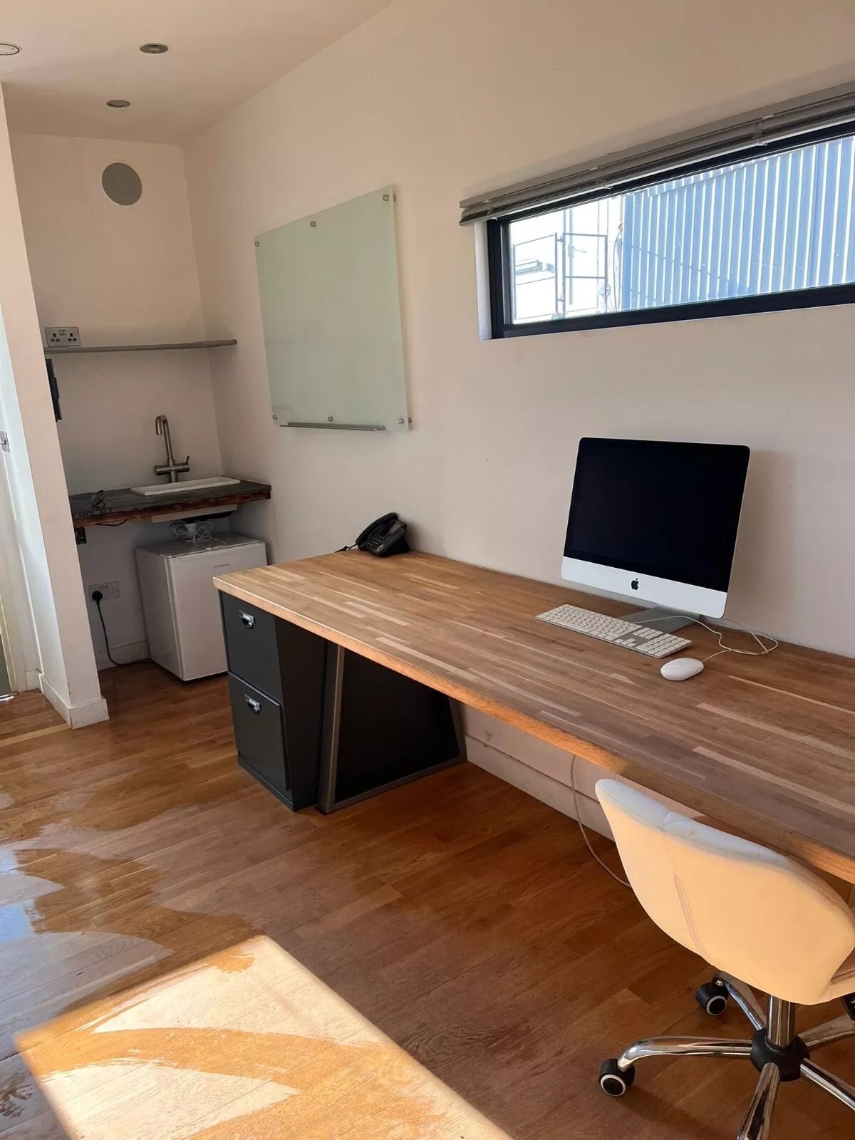 converted shipping container, office, off grid tiny home