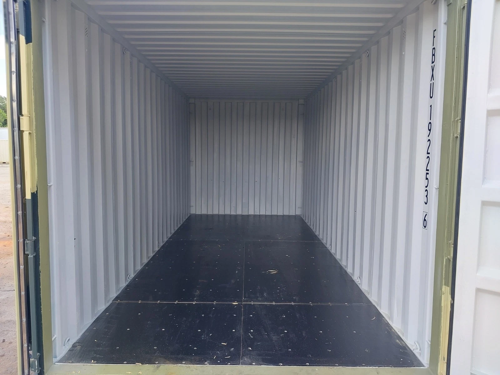 camouflage new one trip 20ft shipping storage container easy open door usa