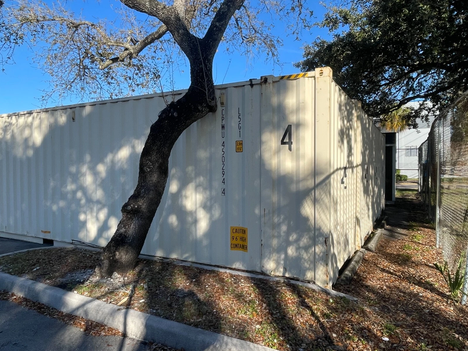 45’ high cube shipping containers