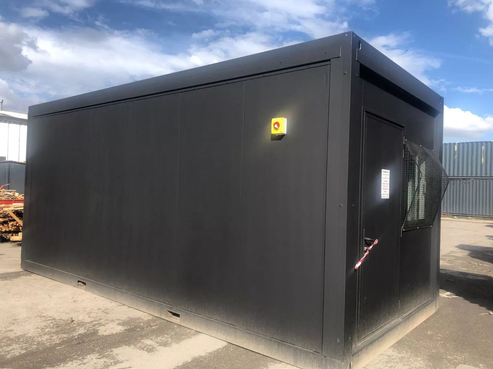 portable 20ft x 8ft open office/document store