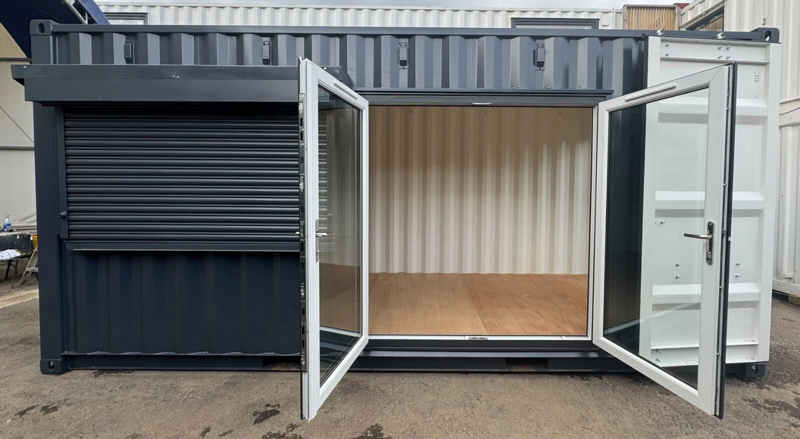 20x8ft | custom shipping container conversion | portable building |