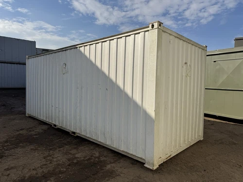 20ft portable storage shipping container site store anti vandal steel