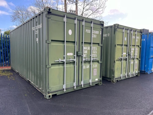 20ft steel shipping storage container superb condition (4 available)