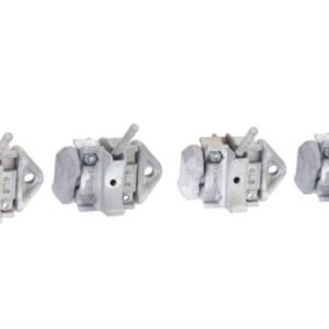 Twist Locks for Container Stacking – Set of 4, Double Ended, Galvanised Cast Steel