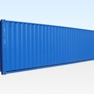 40 ft Raised Bunded Storage Container – 300mm Bund, Corten Steel, 48 Vents_