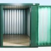 4m Powder Coated Flat Pack Store – Galvanised, Double Locking System - Image 3