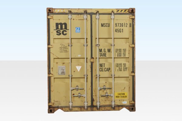 40 ft X 8 High Cube Shipping Container – Corten Steel, 28mm Marine Ply Floor, 4 Vents - Image 5