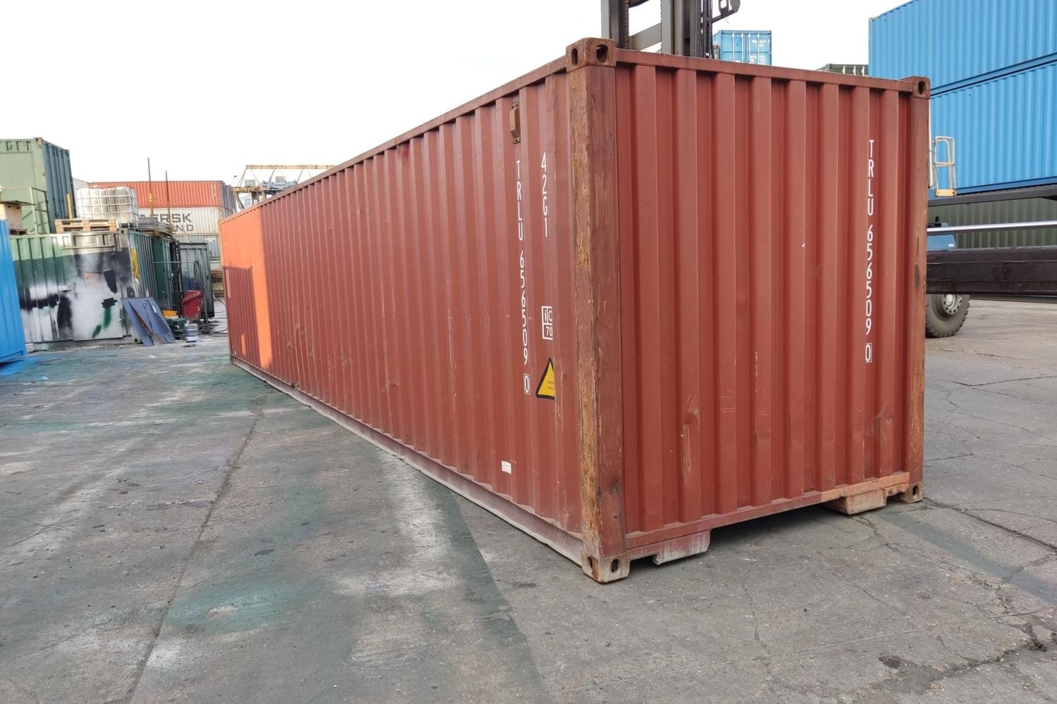 40 ft Shipping Container – Corten Steel - Wind and Watertight - Image 3