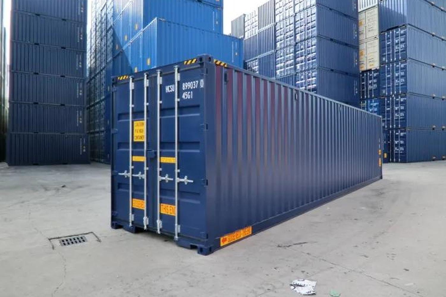 40 ft Tunnel Container – Double End Doors, Corten Steel, CSC Plated - Image 3