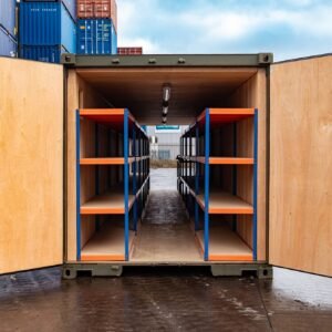 40ft Tunnel Container Workshop with Dual Access and Electrical Fit-Out