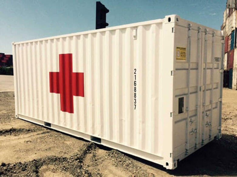 20 ft and 40 ft First Aid Room Container – Fully Equipped Medical Unit