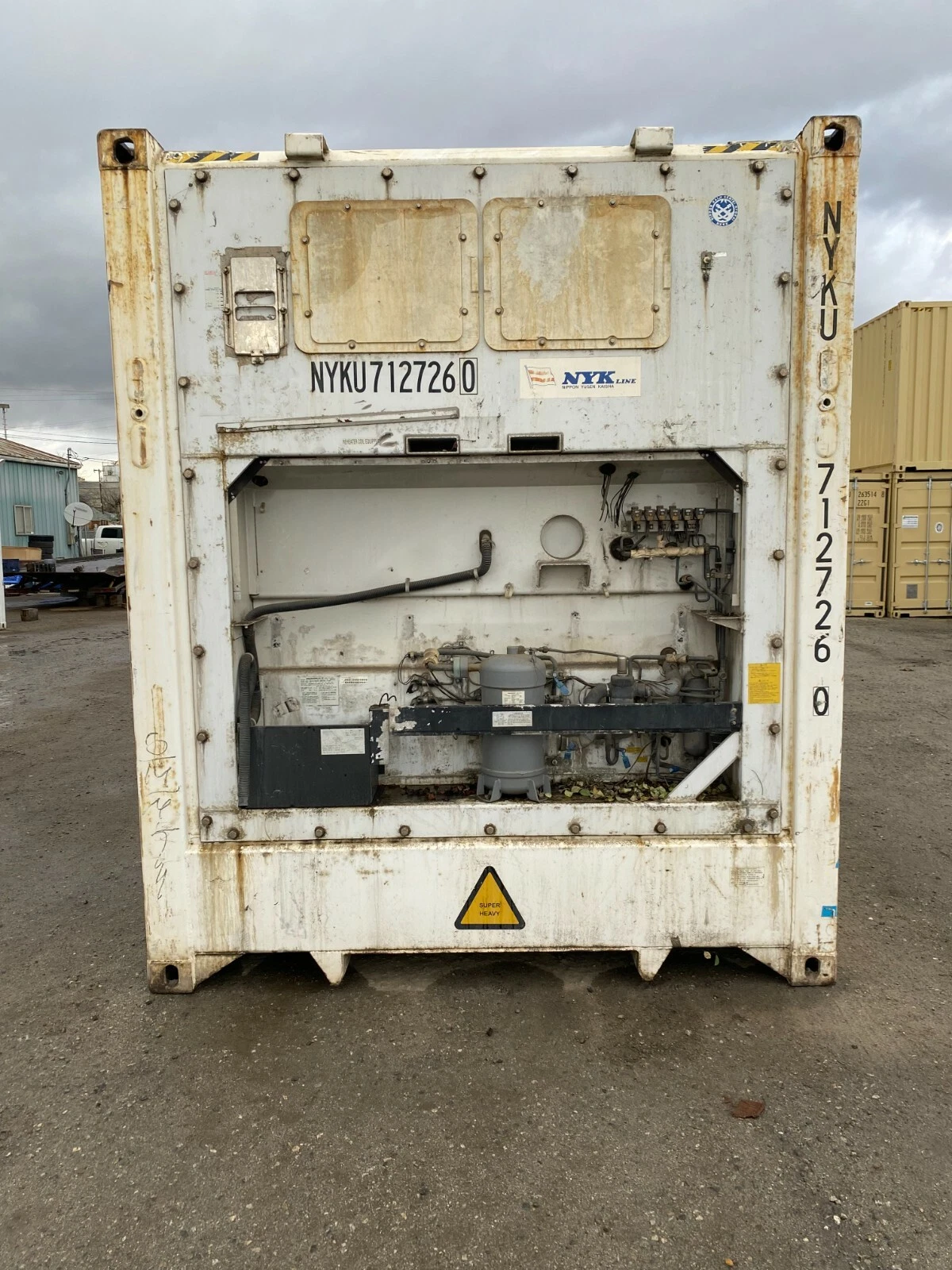 40ft High Cube Non-Working Reefer Container – Insulated Storage - Image 3