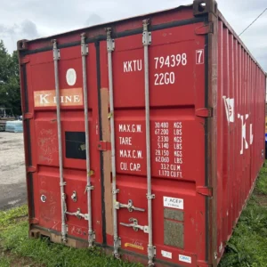 20ft Shipping Container – Model CCR18113 – CIMC 2008