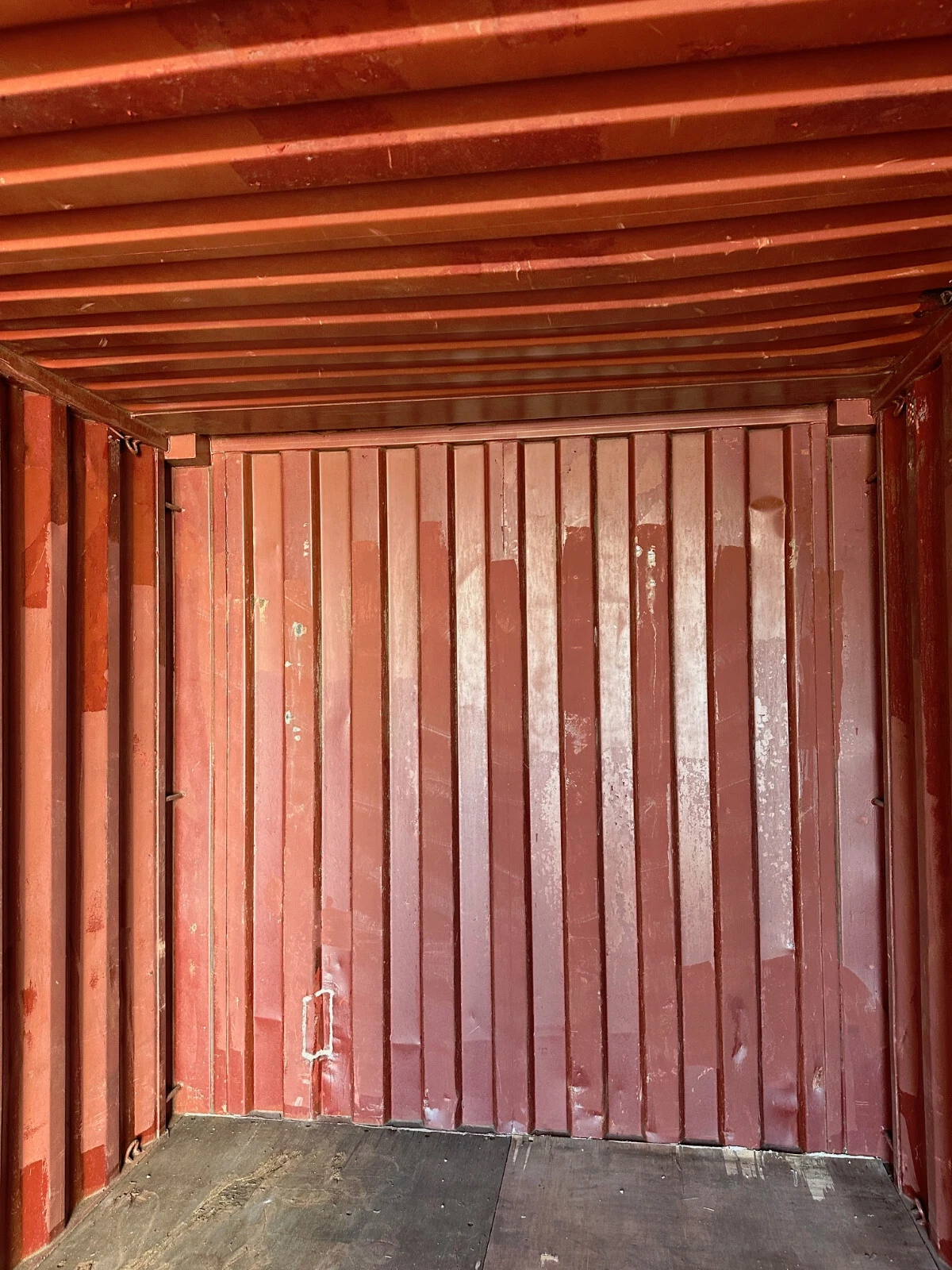 Used 20ft Conex Storage Container – Yellow - Image 8