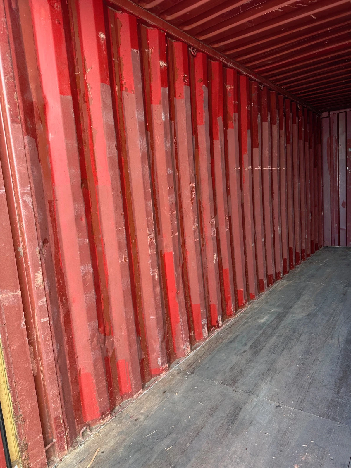 Used 20ft Conex Storage Container – Yellow - Image 10