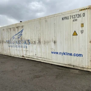 40ft High Cube Non-Working Reefer Container – Insulated Storage