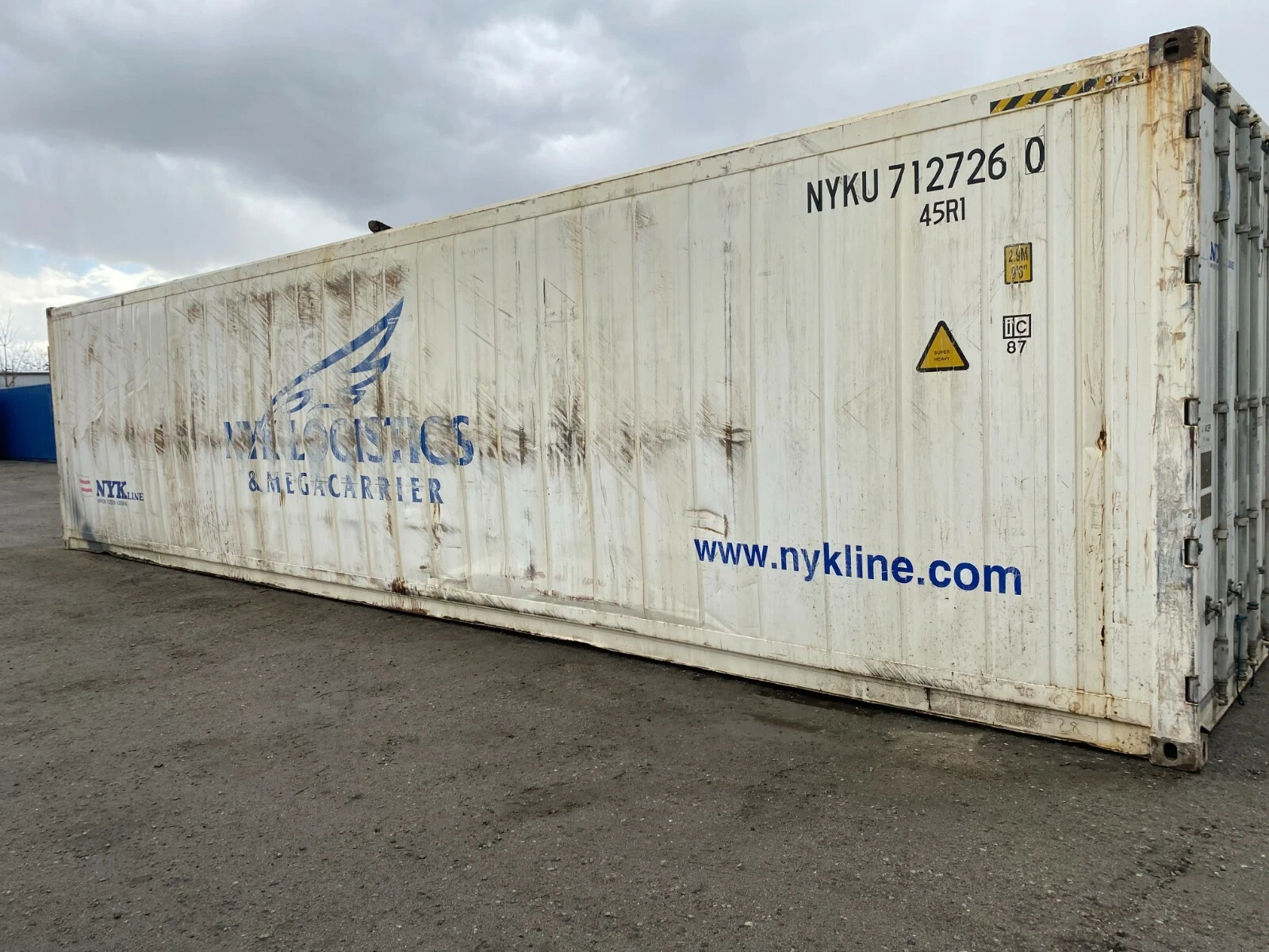 40ft High Cube Non-Working Reefer Container – Insulated Storage
